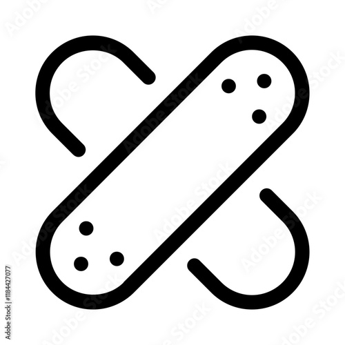heal cover icon with line style, perfect for user interface projects