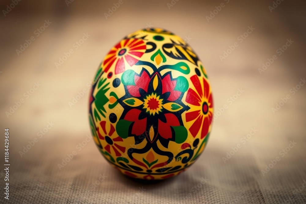 easter eggs on wooden table easter eggs on wooden table
