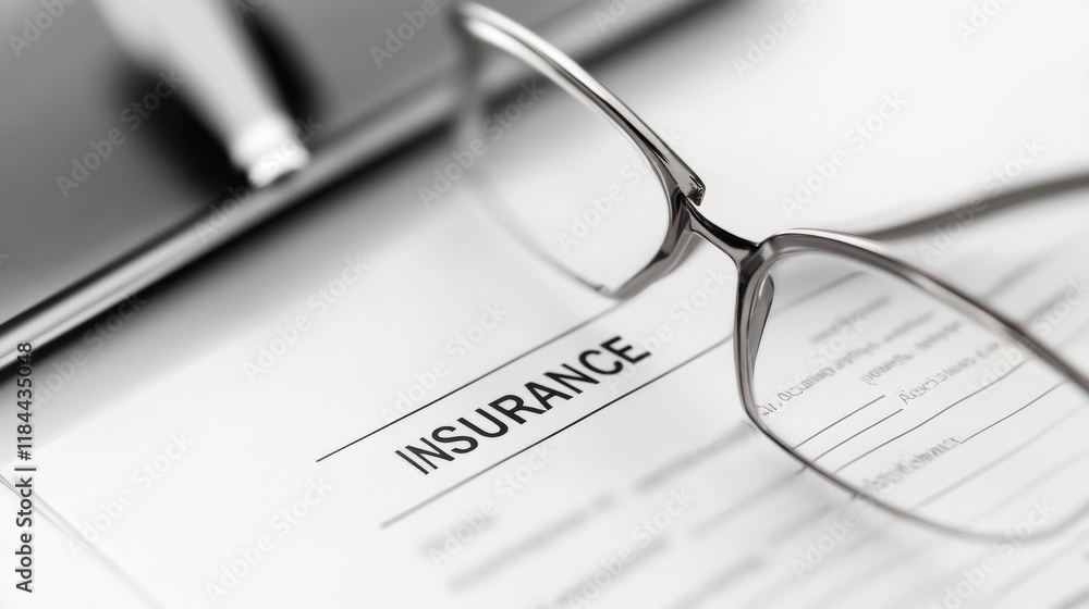 INSURANCE paper policy legal contract between the insurance company and the person INSURANCE paper policy legal contract between the insurance company and the person