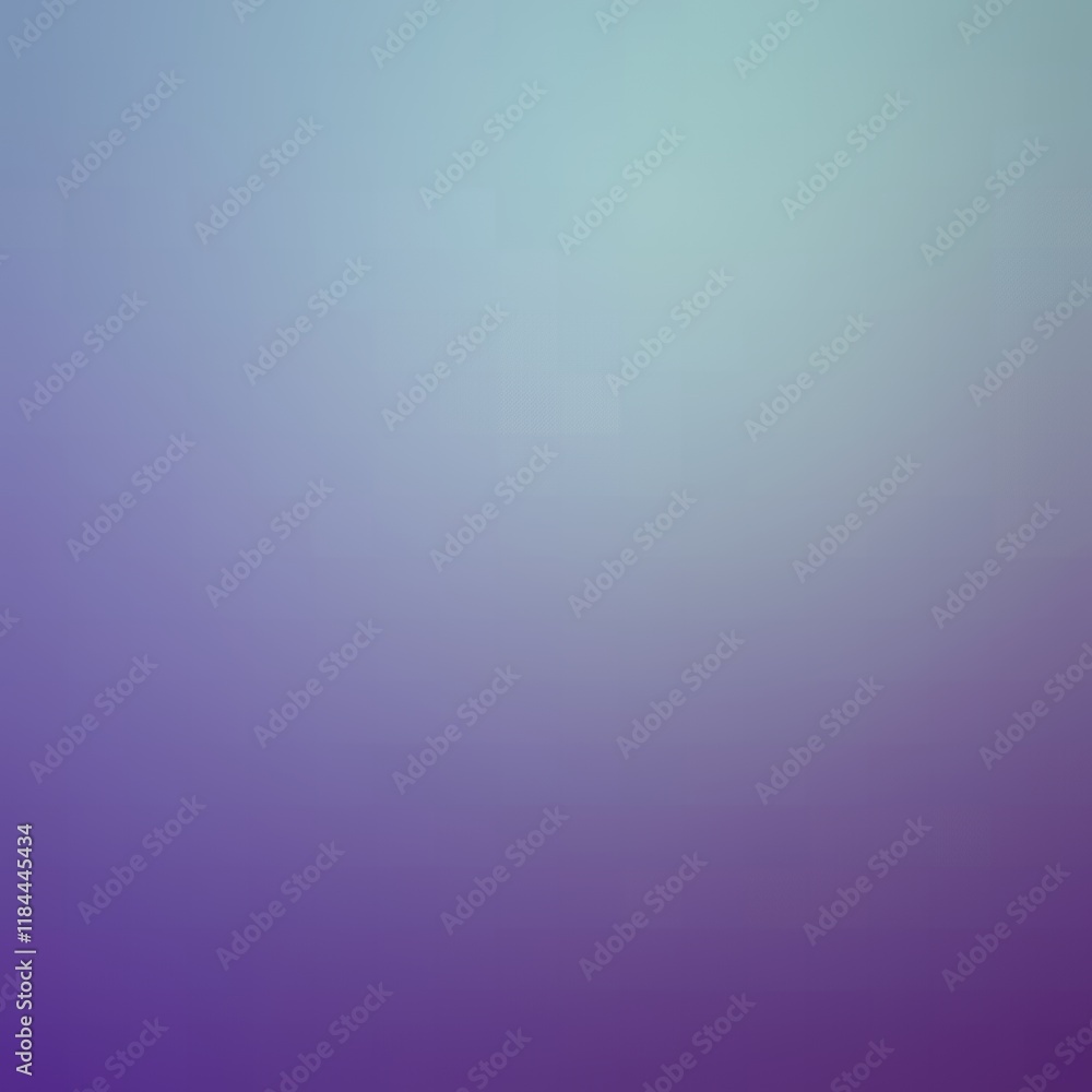 Obraz premium Abstract Purple and Teal Gradient Background Smooth Color Blend Soft Hues Digital Art Texture