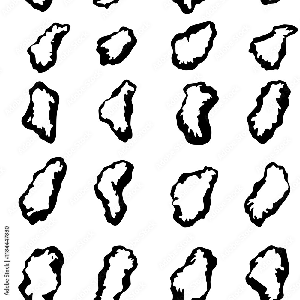 Collection of Flash Fried Chicken Strips continuous icon pattern, Flash Fried Chicken Strips vectorized artwork Collection of Flash Fried Chicken Strips continuous icon pattern, Flash Fried Chicken Strips vectorized artwork