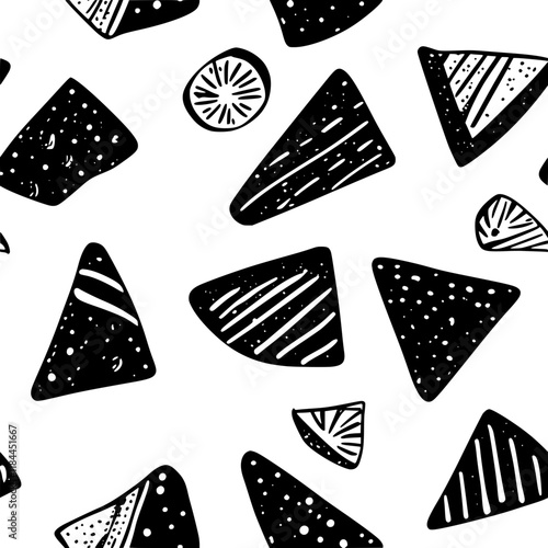 Collection of Peppermint bark icons, Peppermint bark illustration art, seamless pattern