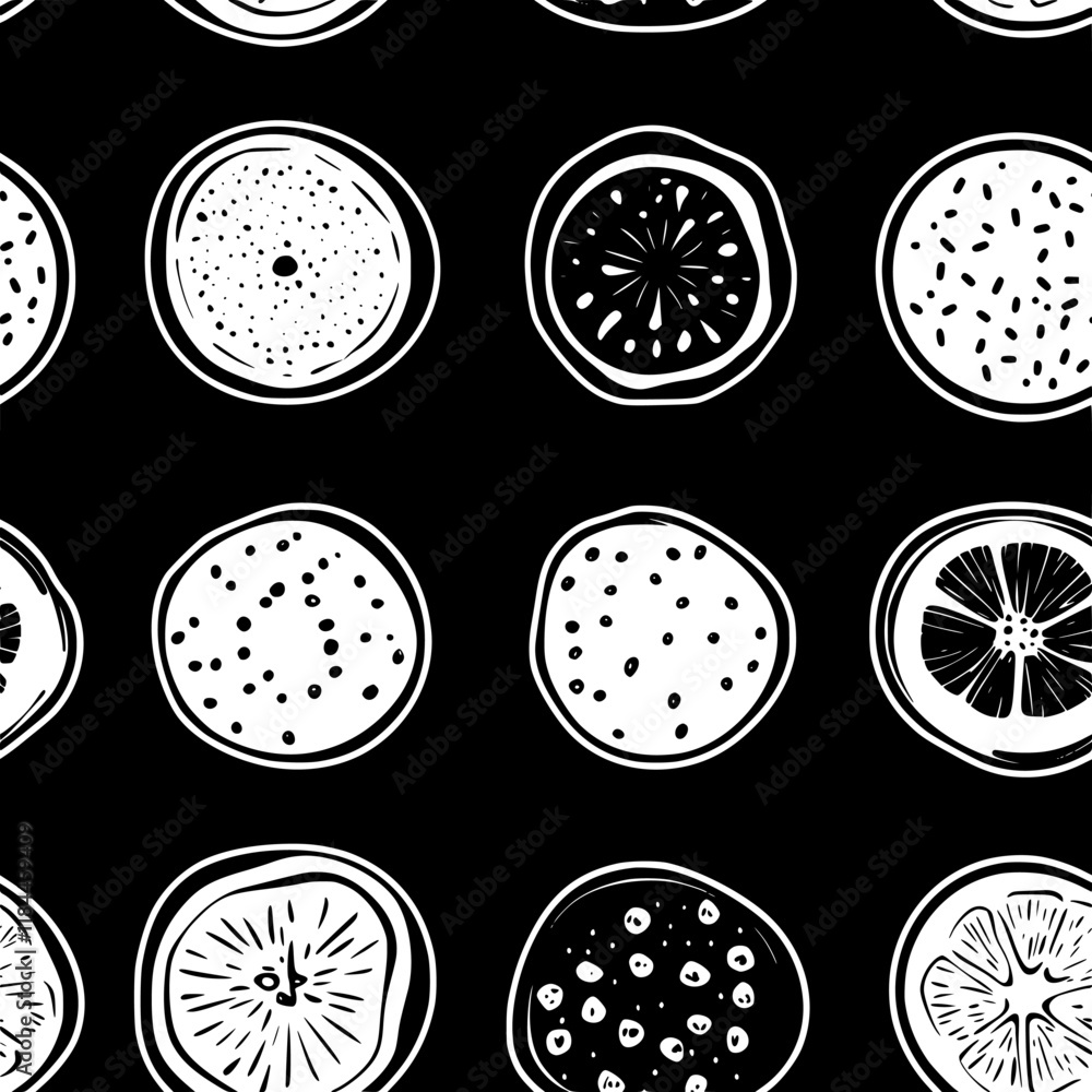 Dried fruit covered in yogurt or chocolate tiled design, Dried fruit covered in yogurt or chocolate repeating background illustration Dried fruit covered in yogurt or chocolate tiled design, Dried fruit covered in yogurt or chocolate repeating background illustration