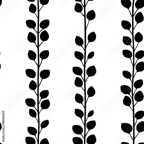 Garbanzo beans tiled design, Garbanzo beans repeating background illustration