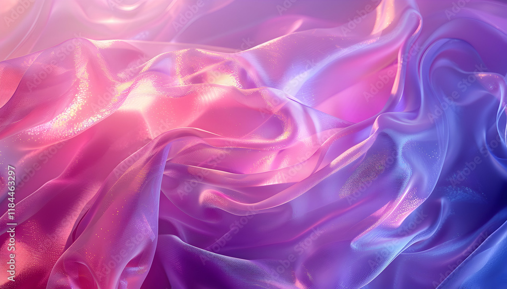 Abstract 3D Pink Purple Gradient Fabric Background Abstract 3D Pink Purple Gradient Fabric Background