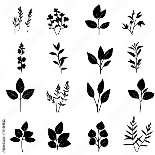 Sage tiled design, Sage repeating background illustration