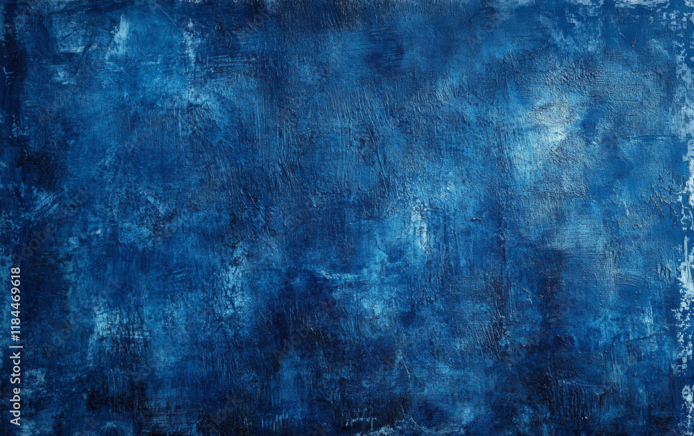 Fototapeta premium Brushed sapphire blue metal texture. Rich blue tones with subtle linear patterns.