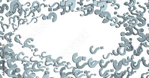 Infinite question marks, or...
