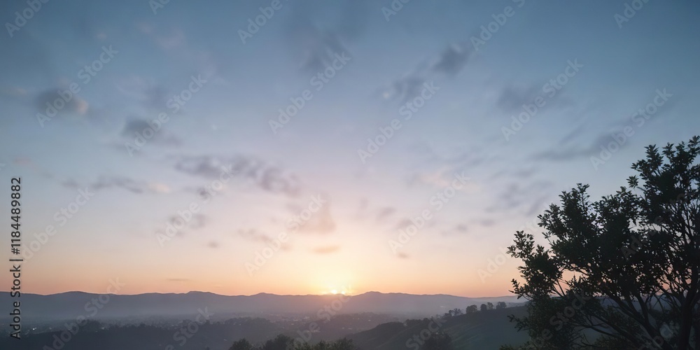 Soft focus on a light blue sky with fading sunlight, dreamy atmosphere, ethereal scene, light blue Soft focus on a light blue sky with fading sunlight, dreamy atmosphere, ethereal scene, light blue