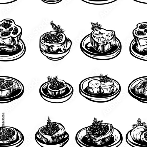 Veal Osso Buco artwork, Veal Osso Buco graphic illustrations
