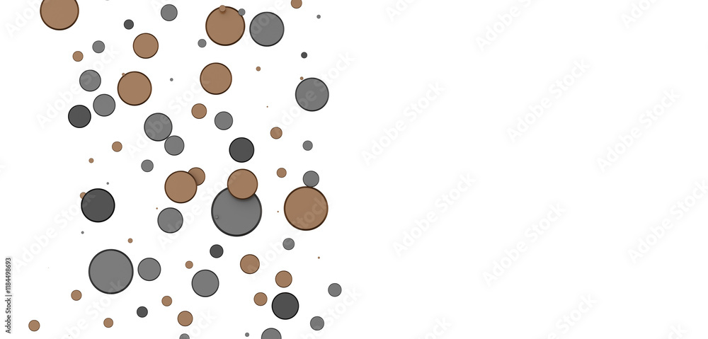 Colorful confetti on white background Colorful confetti on white background