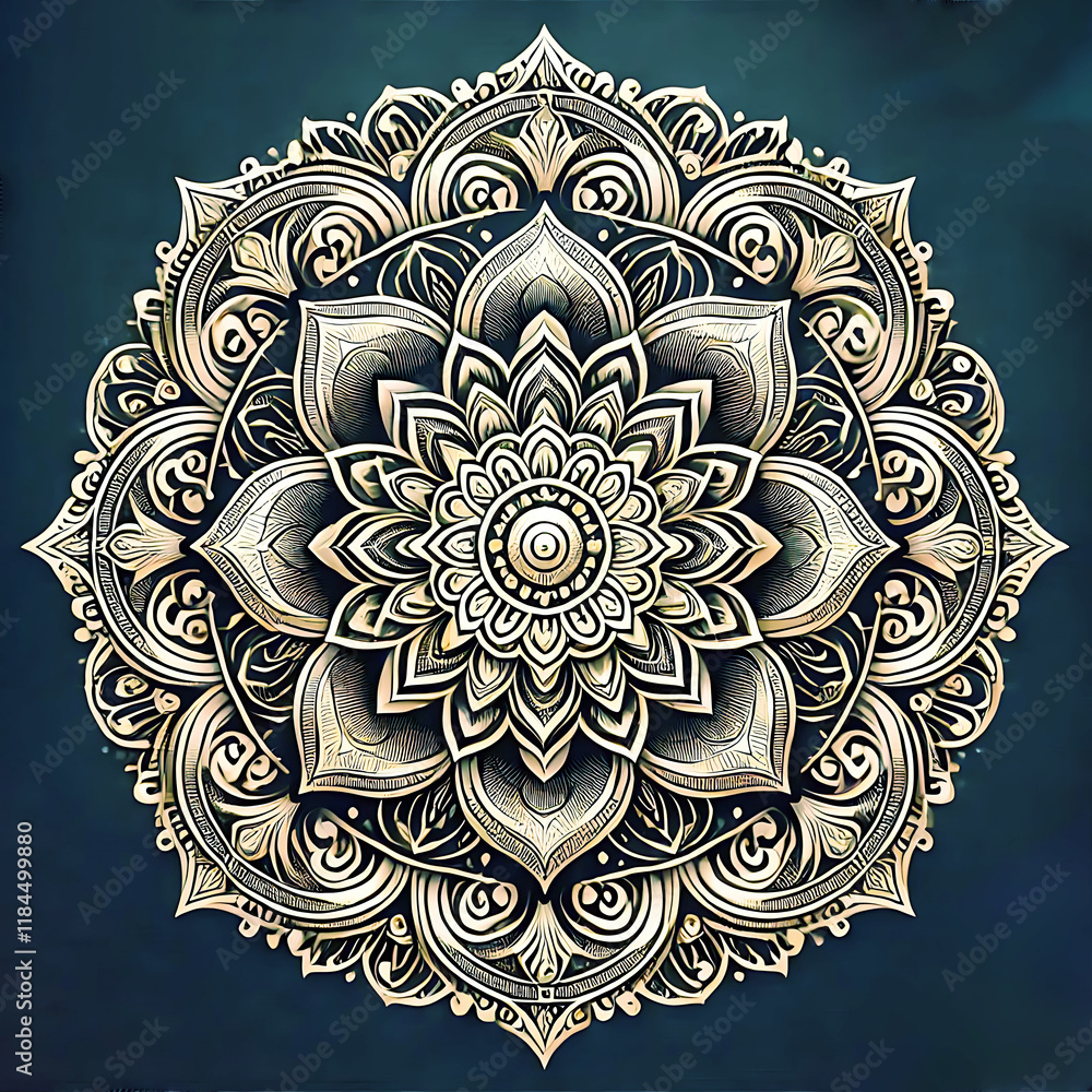 Naklejka premium mandala