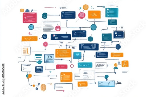Event-Driven Architecture Hand-Drawn Diagram