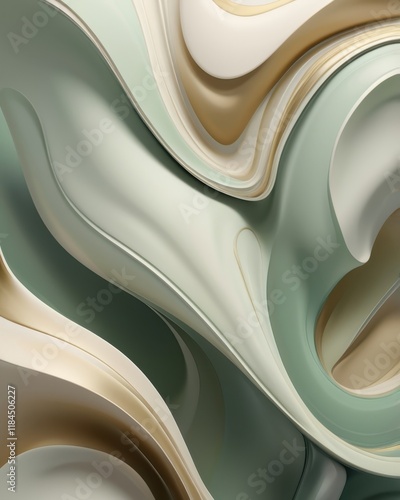 Intricate swirls of earthy tones create a mesmerizing abstract design that captivates the eye and invites exploration of its depths