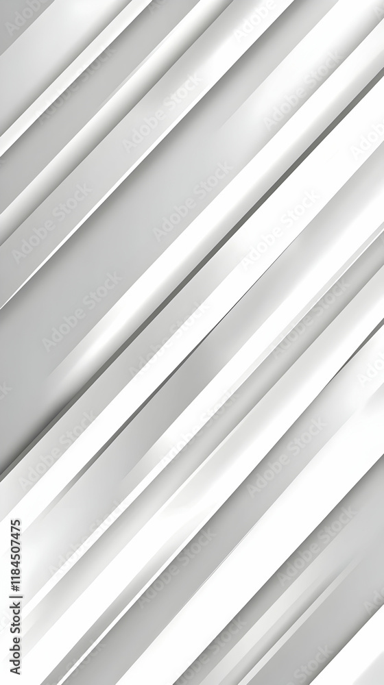 Obraz premium Abstract Grey Diagonal Stripes Background Illustration
