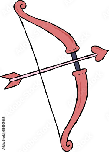 love bow valentine cartoon