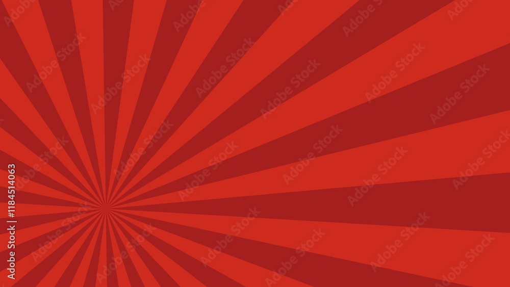 Red radial sunburst background with bold gradient rays
Red radial sunburst background with bold gradient rays