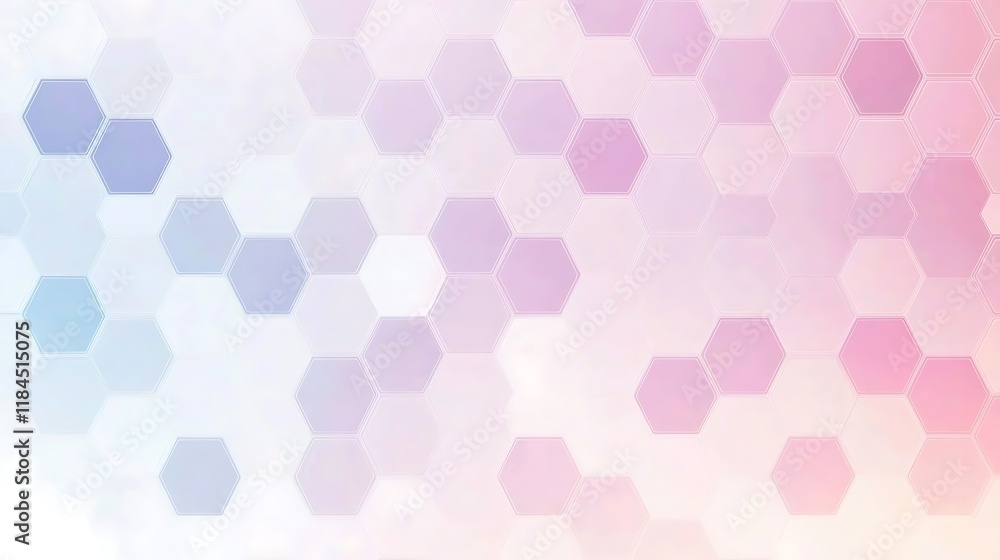 Hexagon Pattern: Soft Pastel Abstract Background Hexagon Pattern: Soft Pastel Abstract Background