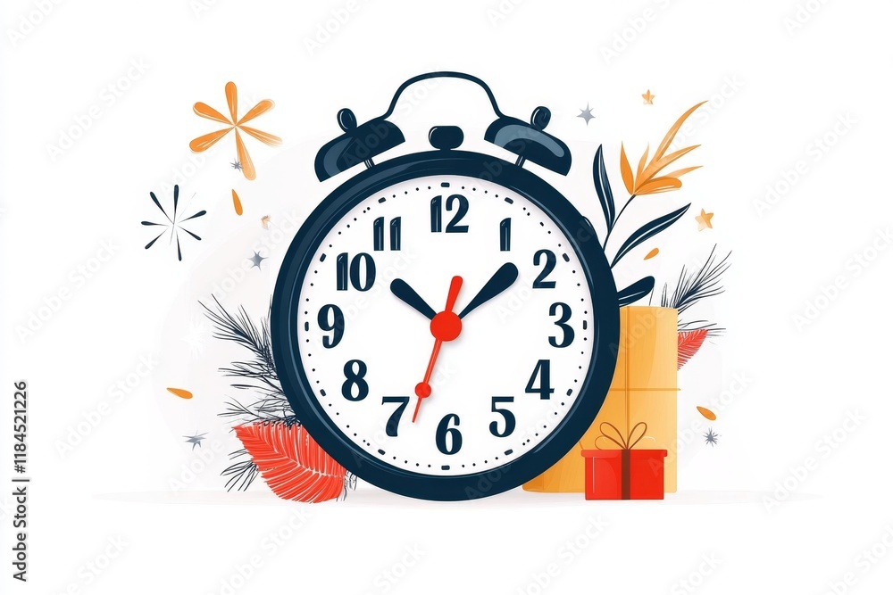 A clean line art depiction of a digital clock counting down with bold numbers and a sleek design, set on a plain white background A clean line art depiction of a digital clock counting down with bold numbers and a sleek design, set on a plain white background