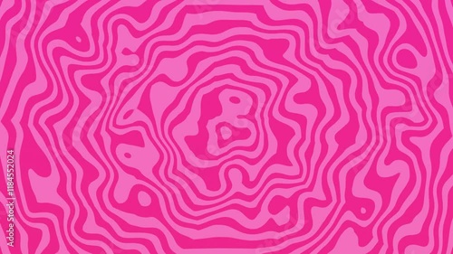 trippy pink background, spiral pattern, create abstract wiggle optical illusion, HD 4K seamless loop animation