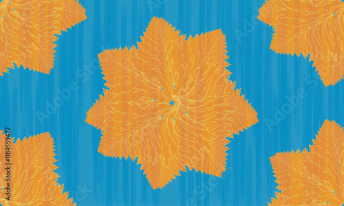 autumn leaves background, The fabric patterns seamless vector pattern, beautifully arranged