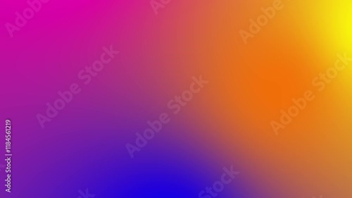 Abstract blurred magenta blue orange and pink soft gradient cycle slow motion background loop for presentation  backdrop