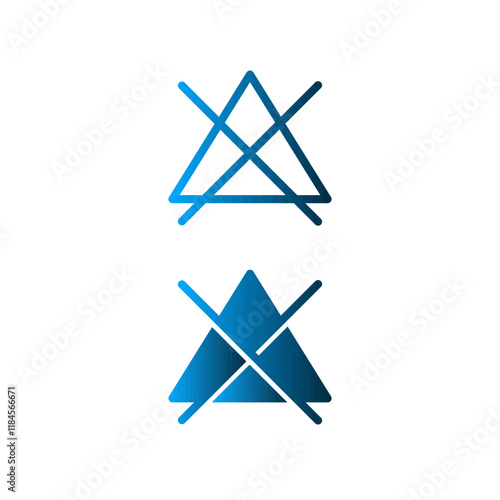 Laundry icon design template