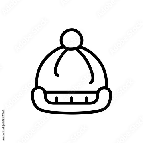 Baby Hat Icon on Transparent Background, Representing Motherhood Concept