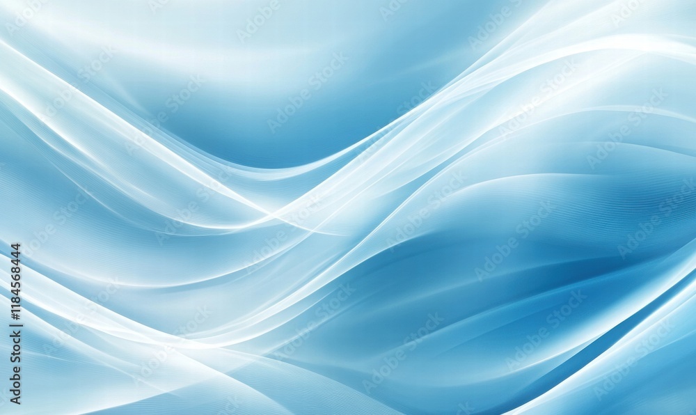 A blue and white wave pattern with a blue background A blue and white wave pattern with a blue background