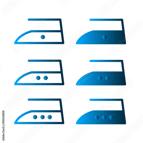 Laundry icon design template