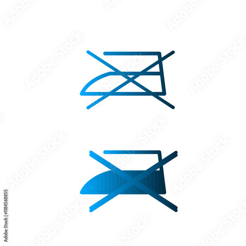 Laundry icon design template