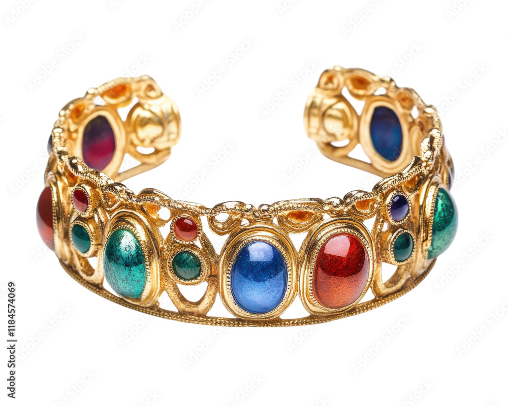 Ancient treasure bracelet with colorful gemstones, showcasing intricate design and craftsmanship. This stunning piece is perfect for collectors and jewelry enthusiasts alike Ancient treasure bracelet with colorful gemstones, showcasing intricate design and craftsmanship. This stunning piece is perfect for collectors and jewelry enthusiasts alike