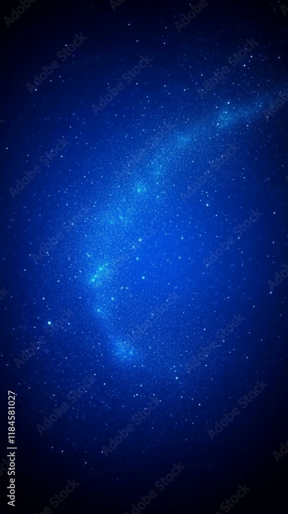 Obraz premium Starry Night Sky Abstract Background
