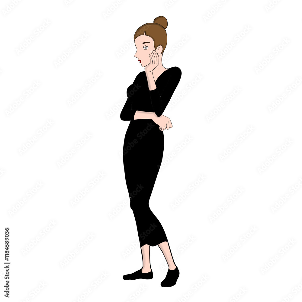 Fototapeta premium women pose