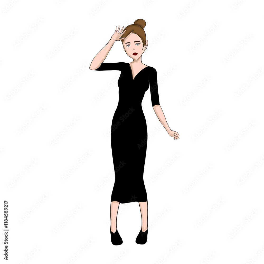 Fototapeta premium women pose