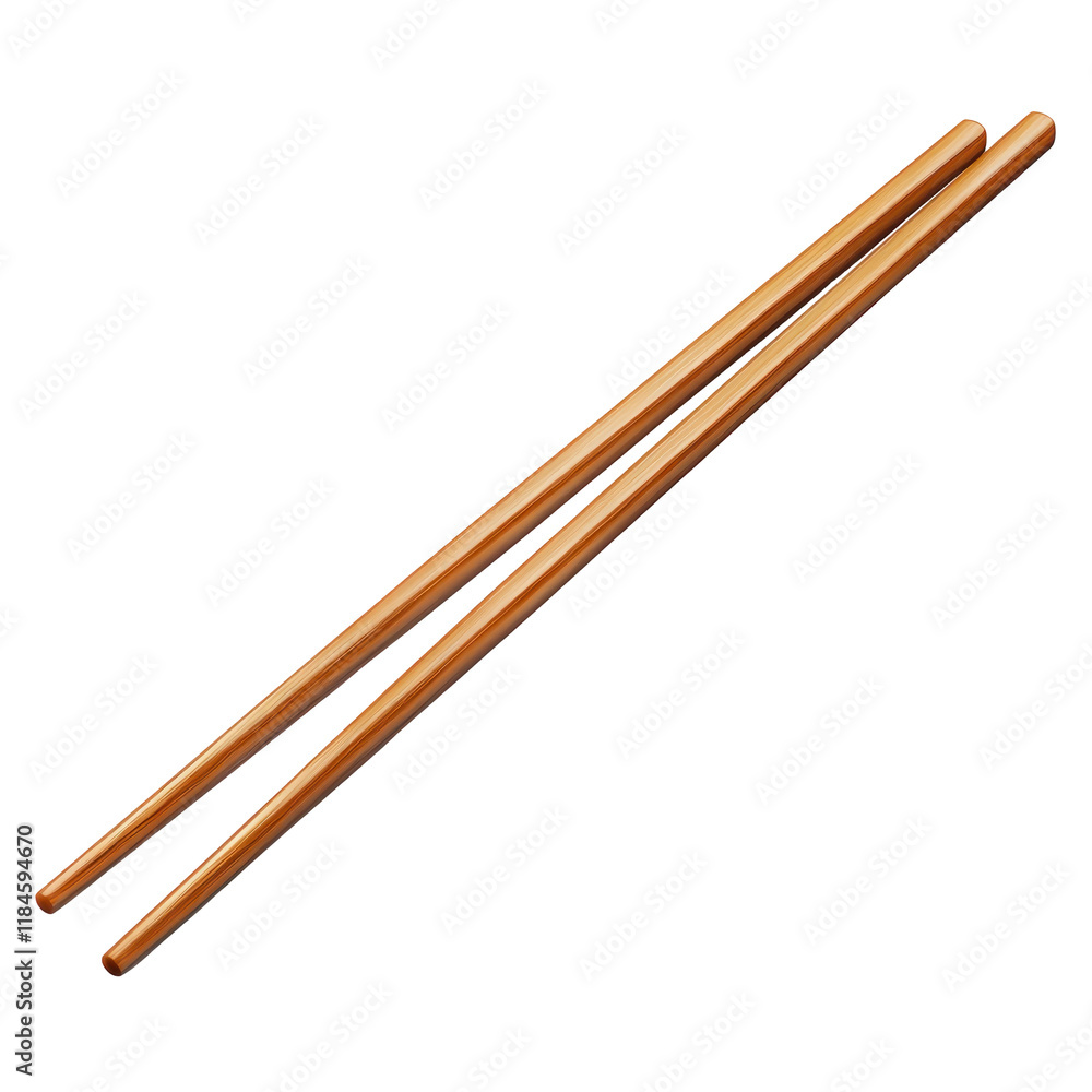 Isolated Clean Wooden Chopsticks on a transparent background for Culinary and Asian Cuisine Concepts Isolated Clean Wooden Chopsticks on a transparent background for Culinary and Asian Cuisine Concepts