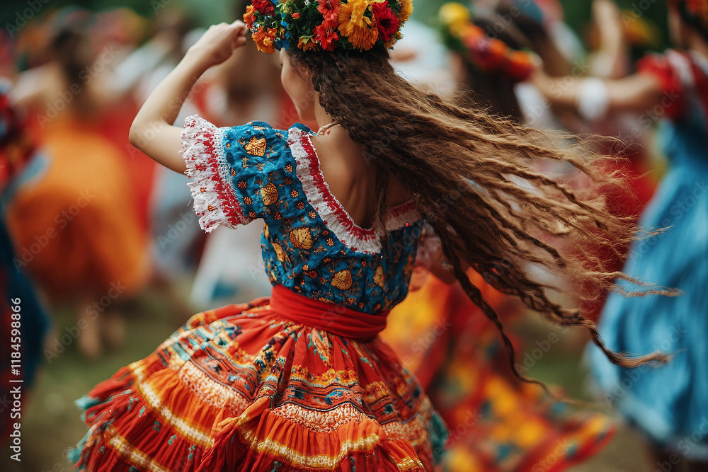 Beautiful and happy celebration of spring holidays generative ai Beautiful and happy celebration of spring holidays generative ai