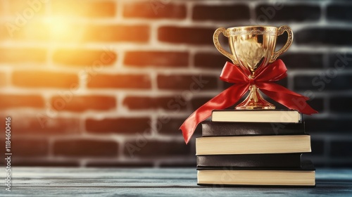Neatly Arranged Certificates and Awards on Table