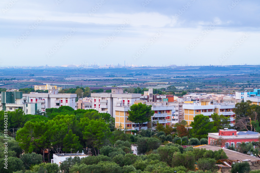Obraz premium città di grottaglie