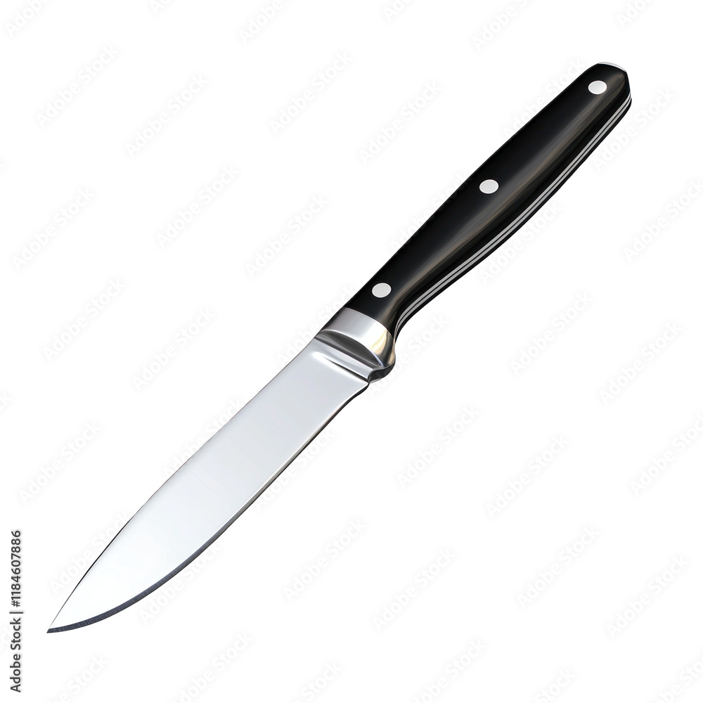 Sharp Kitchen Knife on Clean transparent background for Culinary and Food Preparation Photography Sharp Kitchen Knife on Clean transparent background for Culinary and Food Preparation Photography