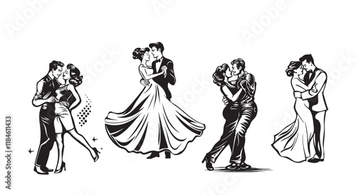 Couple Dancing Passionate Dance