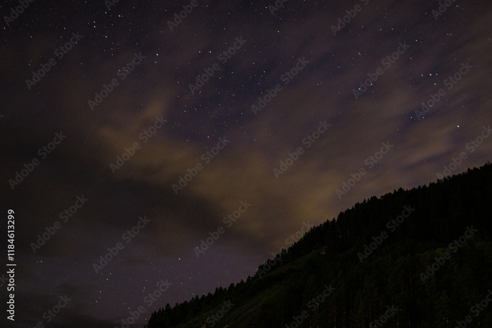 Fototapeta premium night sky with stars