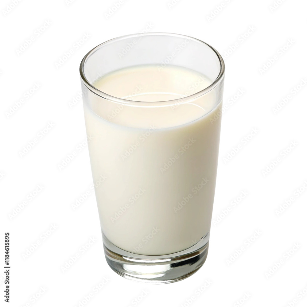 glass of milk isolated on white glass of milk isolated on white