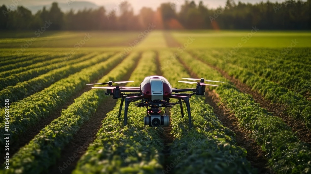 Precision agriculture benefits from cutting-edge drone technology. Precision agriculture benefits from cutting-edge drone technology.