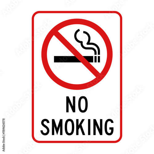 No smoking sign
