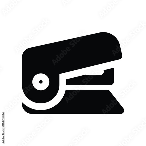 stapler icon. vector glyph icon for your website, mobile, presentation, and logo design.