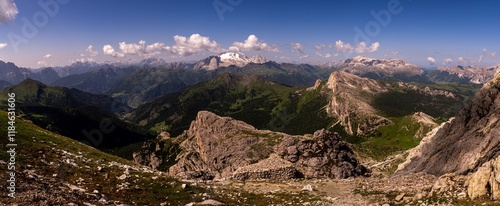 Dolomity , Alpy , Włochy , Italia , Góry