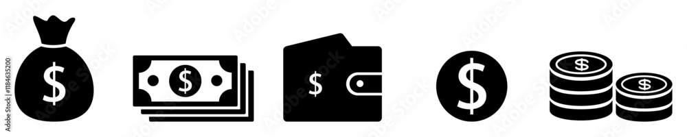 Finance icon set. finance icon vector design collection. Money management related icon set. Contains loan, cash, saving, financial goal, profit, budget, earning . vector illustration. Finance icon set. finance icon vector design collection. Money management related icon set. Contains loan, cash, saving, financial goal, profit, budget, earning . vector illustration.