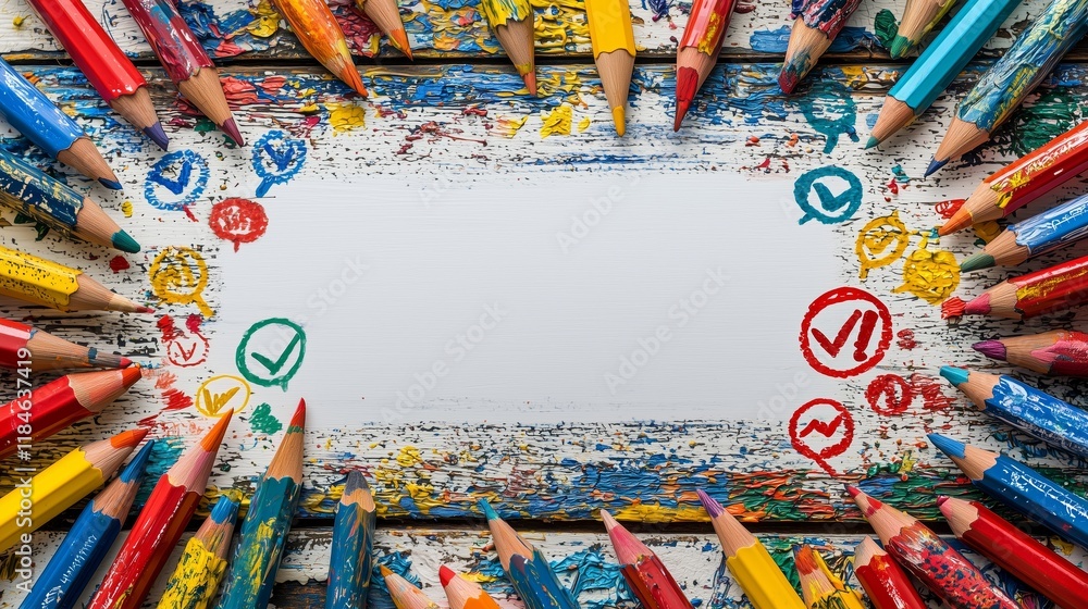 Fototapeta premium Creative Marketing Space Unleashed
