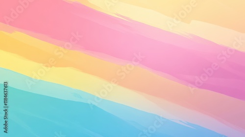 A colorful background with a rainbow stripe